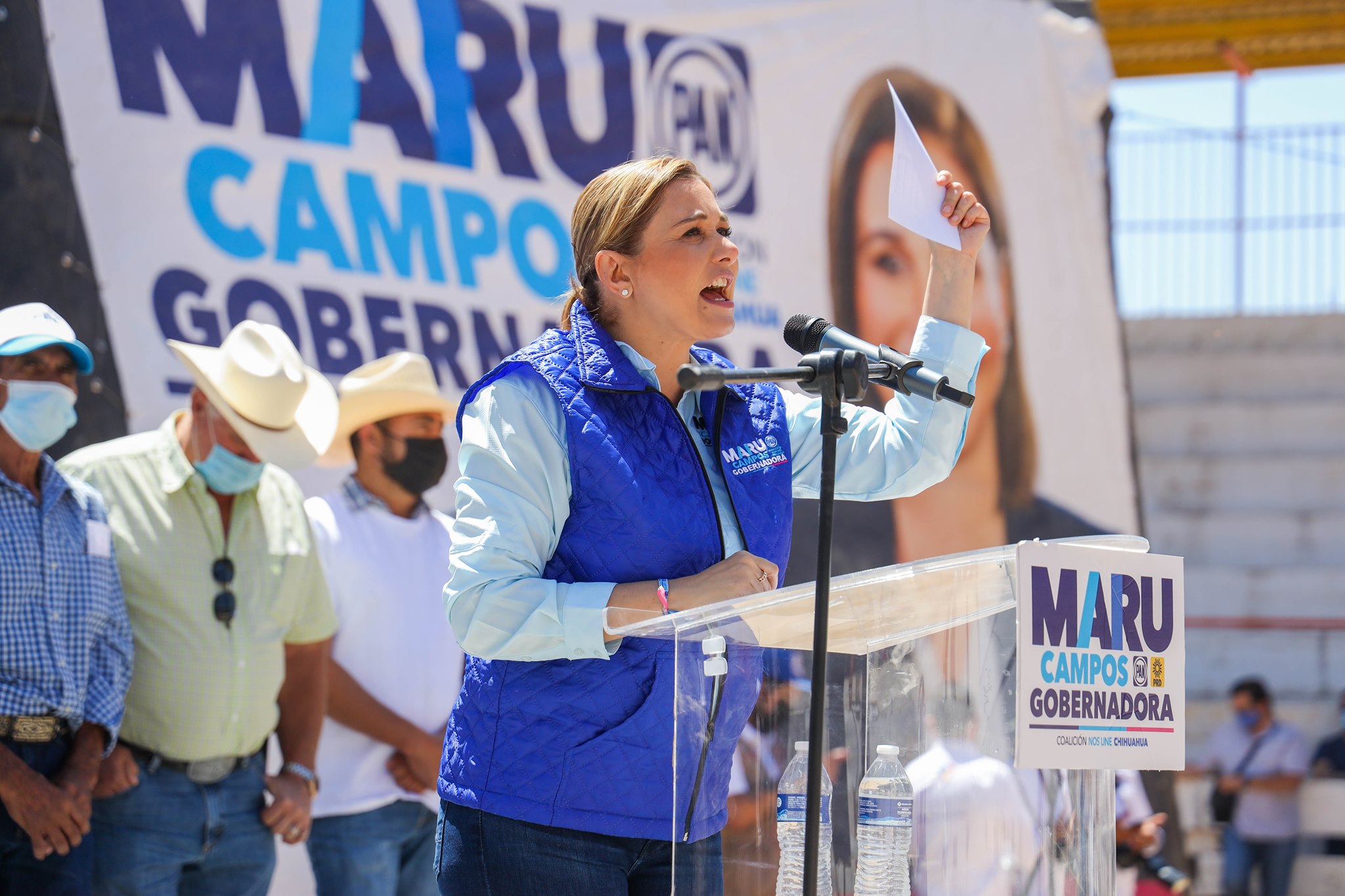 Maru Campos reactivará la economía de Namiquipa