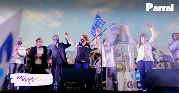 Maru Campos cierra campaña en Parral, Chihuahua