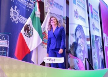 Maru Campos, candidata a gobernadora, lidera preferencias en Chihuahua