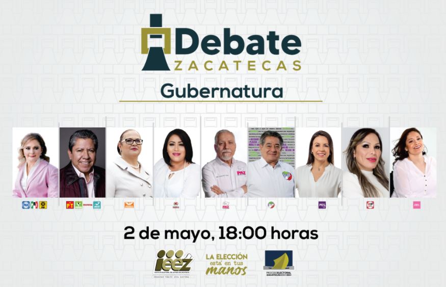 Nany Romo, candidata a gobernadora, participa en primer debate de Zacatecas