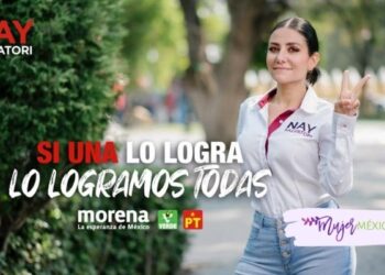 Nay Salvatori, candidata de Morena a diputada federal, lidera encuestas en Cholula