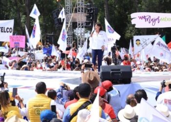 Anabell Ávalos cierra campaña rumbo a la gubernatura de Tlaxcala