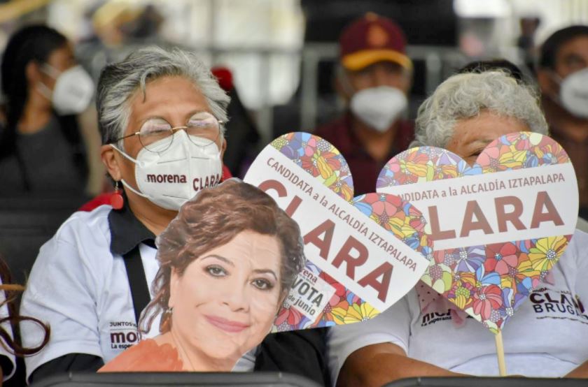 Clara Brugada cierra campaña en la Macroplaza de Iztapalapa