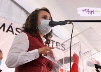 Dolores Padierna cierra campaña en alcaldía Cuauhtémoc