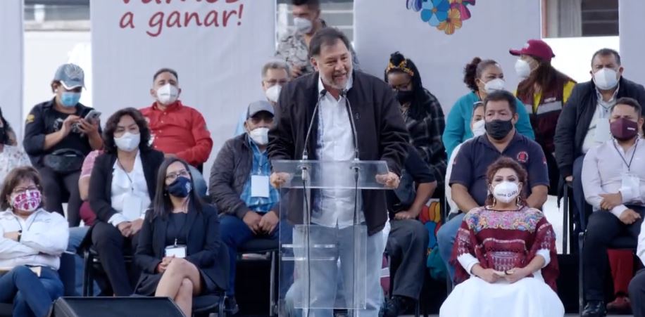 Clara Brugada cierra campaña en la Macroplaza de Iztapalapa