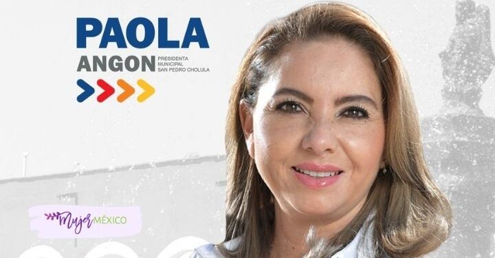 Paola Angon es la virtual ganadora de la alcaldía de San Pedro Cholula