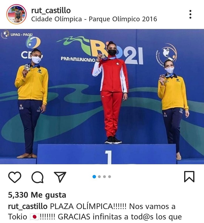 Rut Castillo, la gimnasta mexicana que hace historia rumbo a Tokio 2020