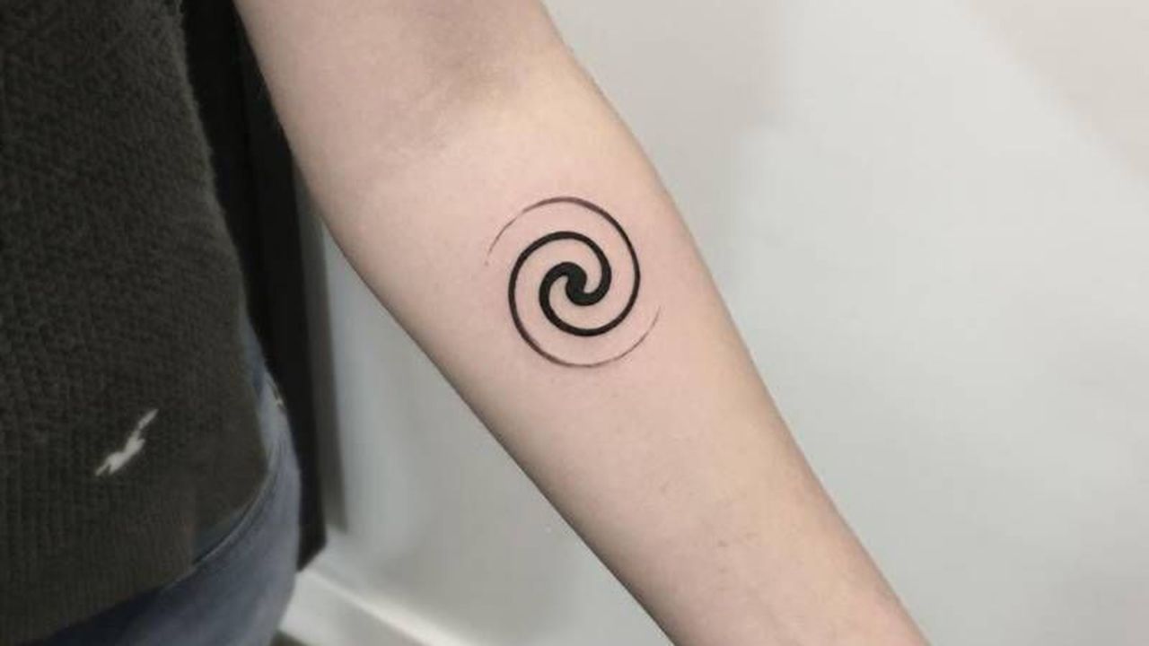 Símbolos celtas: espiral simple