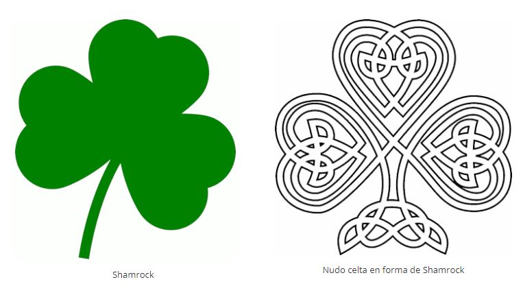 Símbolos celtas: shamrock