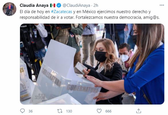 Claudia Anaya confía en el órgano electoral