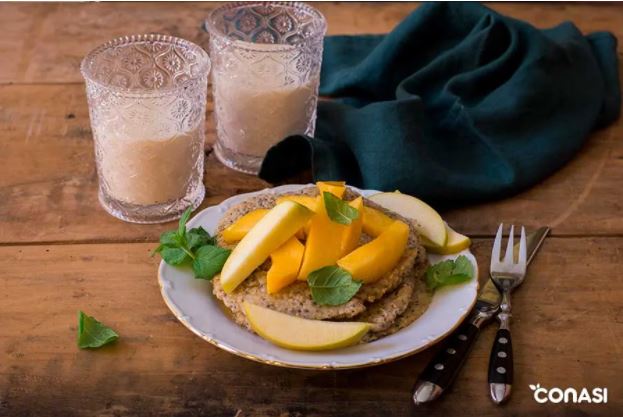 Tortitas de avena dulces o saladas