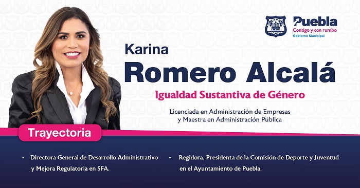 Karina Romero Alcalá asume la Secretaría de Igualdad Sustantiva