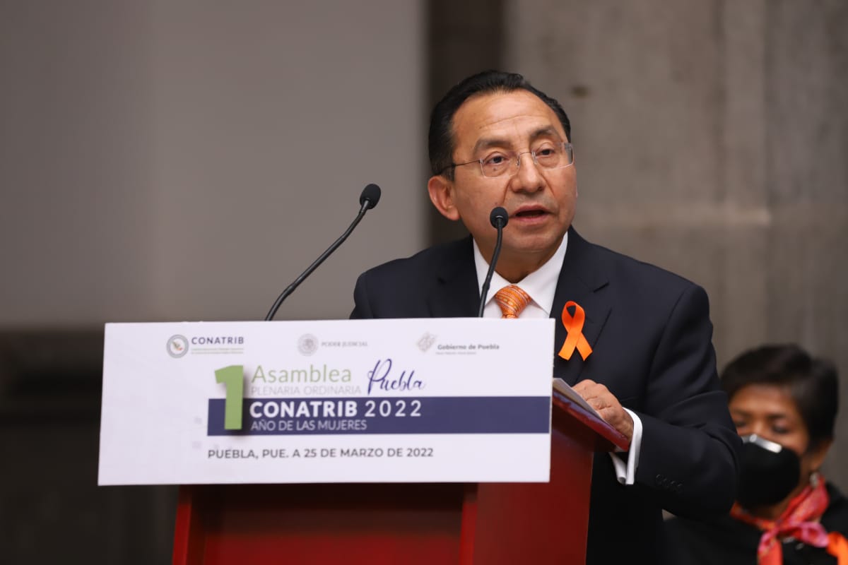 Héctor Sánchez. Puebla impulsa crecimiento de Poder Judicial