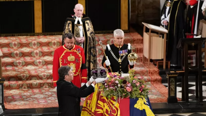 Reina Isabel II. ¿Cómo fue su funeral en Windsor? |FOTOS