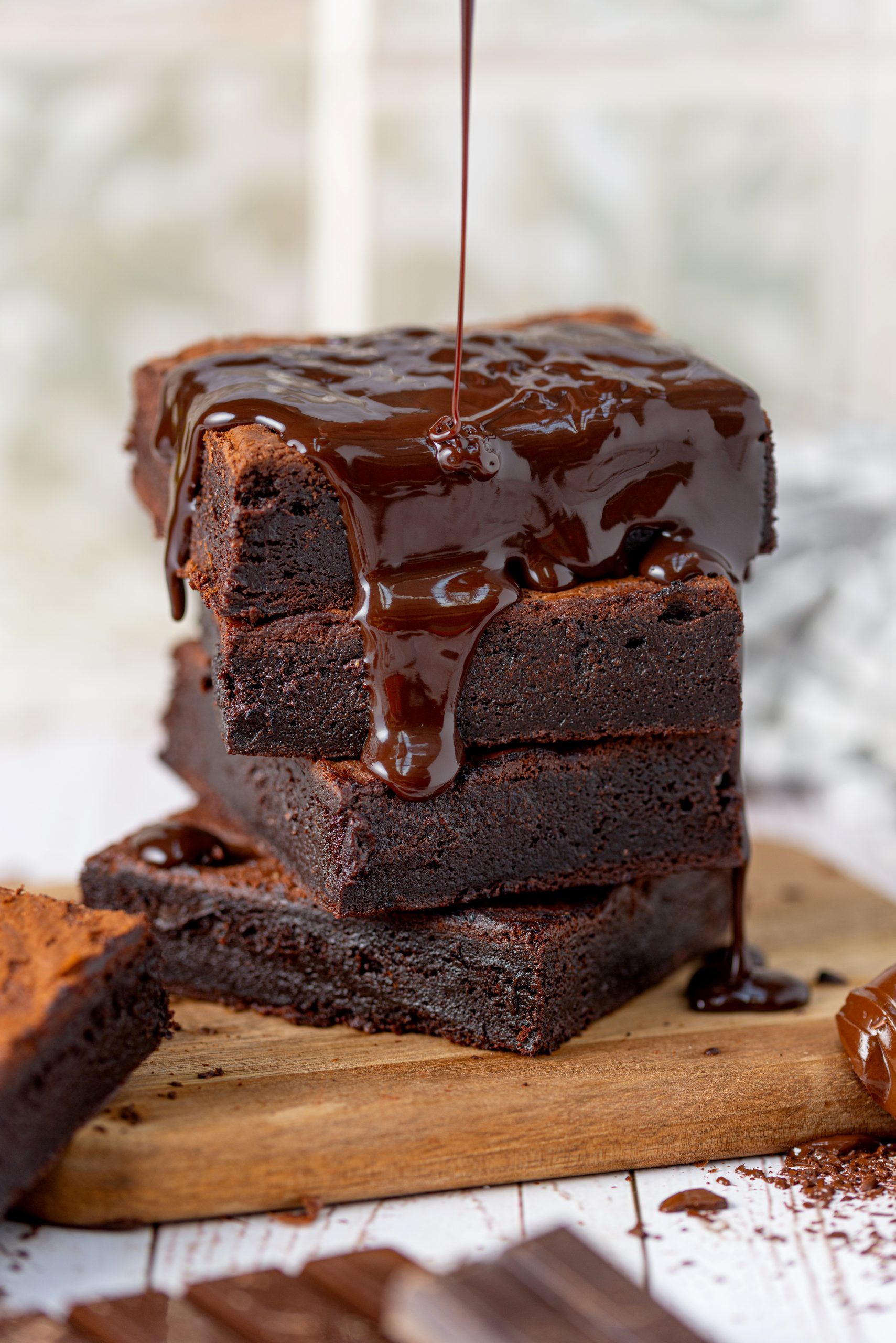 Recetas para hacer brownies de chocolate