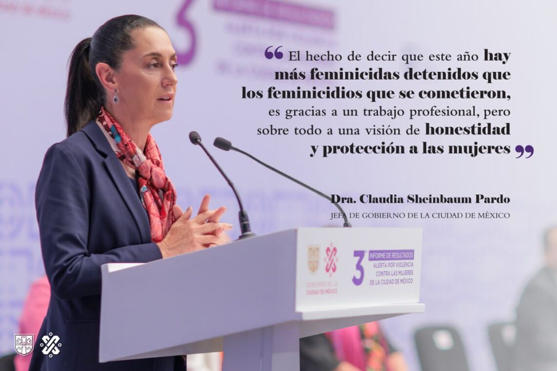 Mujeres Arropan A Sheinbaum Contra La Violencia De Género