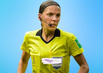 Stéphanie Frappart, la primera árbitra en una Copa del Mundo