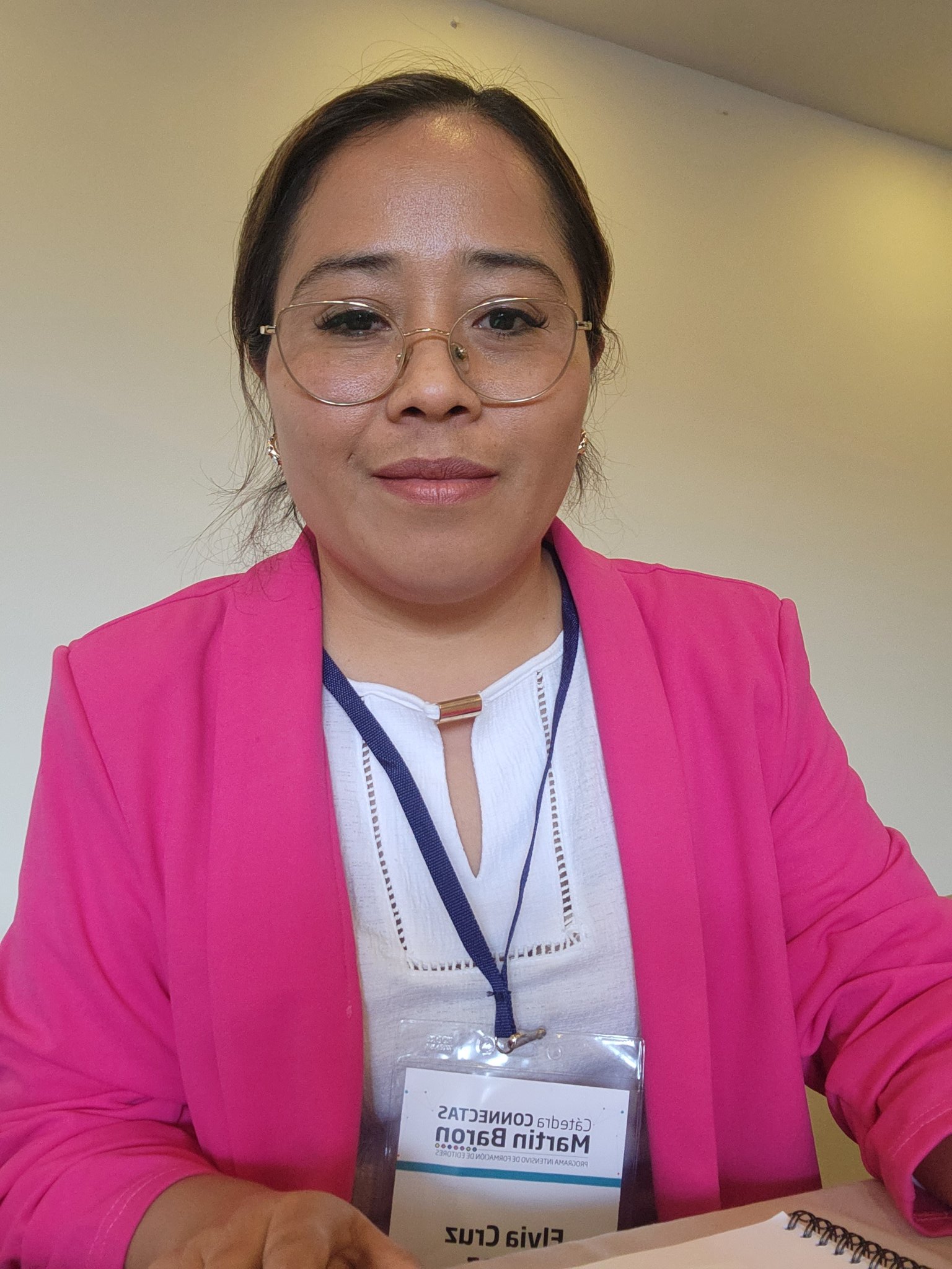 Elvia Cruz, representante de México en Cátedra CONNECTAS