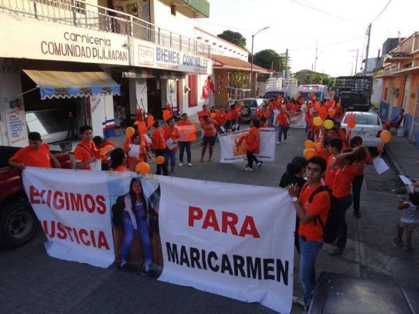 Familiares de Maricarmen Escobar López exigen justicia 