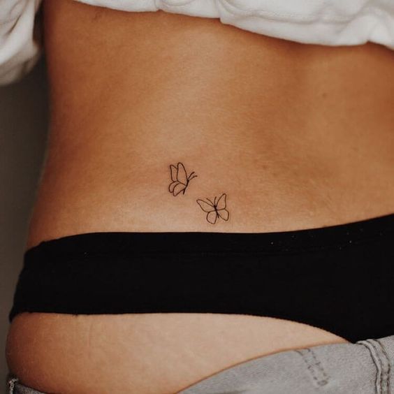 mariposa tatuajes pequeños