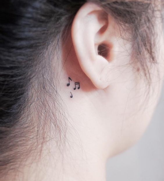 música tatuajes pequeños