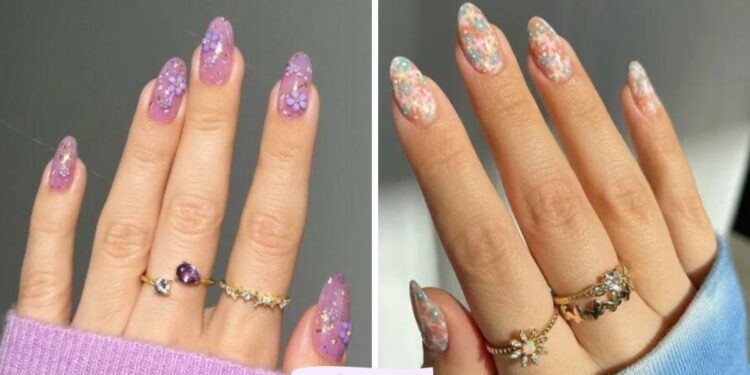 Diseños de uñas con flores: ideas e inspiración