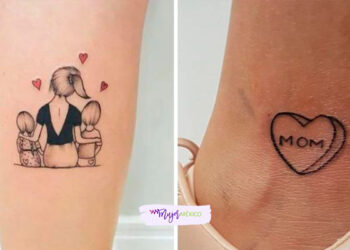 Tatuajes para mamá e hija: diseños