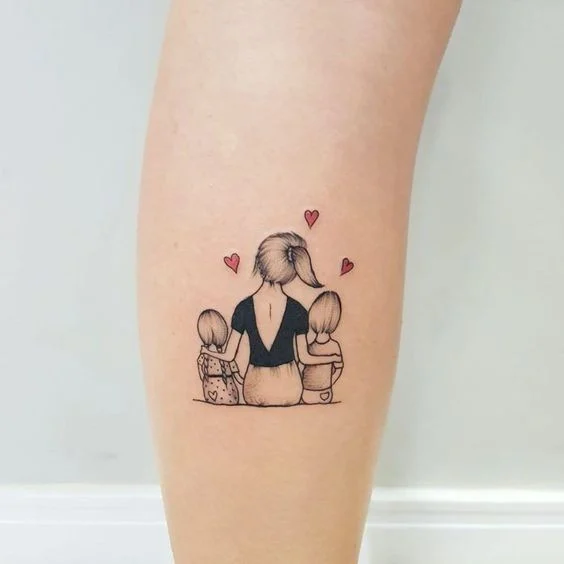 Tatuajes para mamá e hija