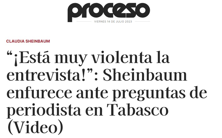 Sheinbaum Proceso