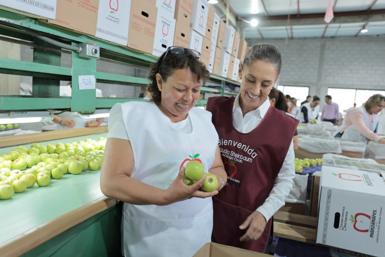 Sheinbaum en Arteaga, Coahuila 