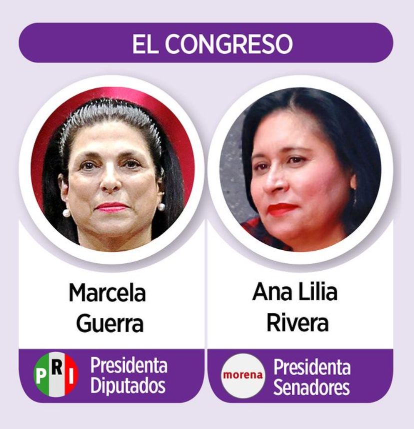 Mujeres clave ene l congreso