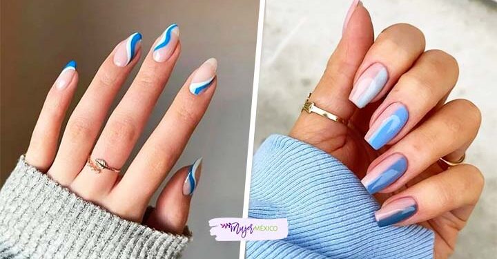 Uñas azules ideas, inspiración y diseños para lucir elegante