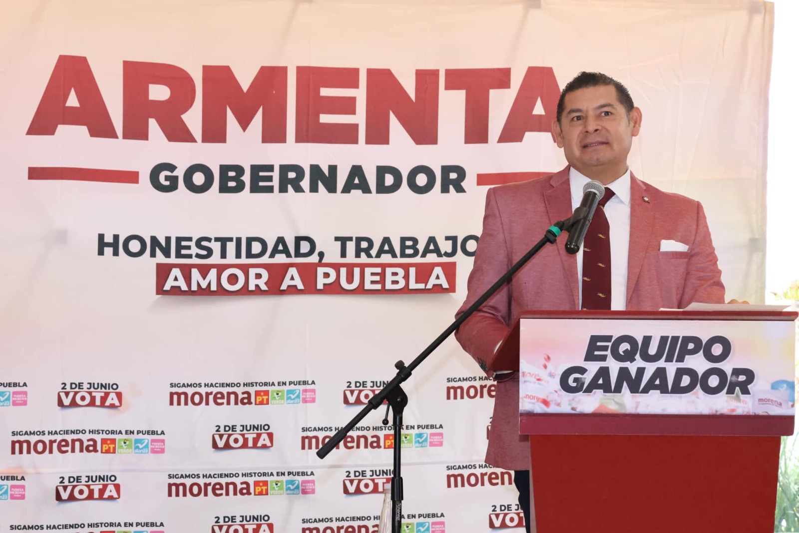 Armenta anuncia la creación del Banco de la Mujer en Puebla