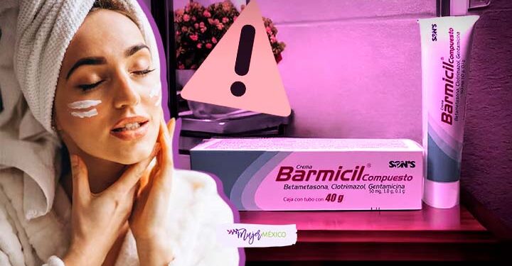 ¿Cuáles son los riesgos de utilizar Barmicil en el rostro?