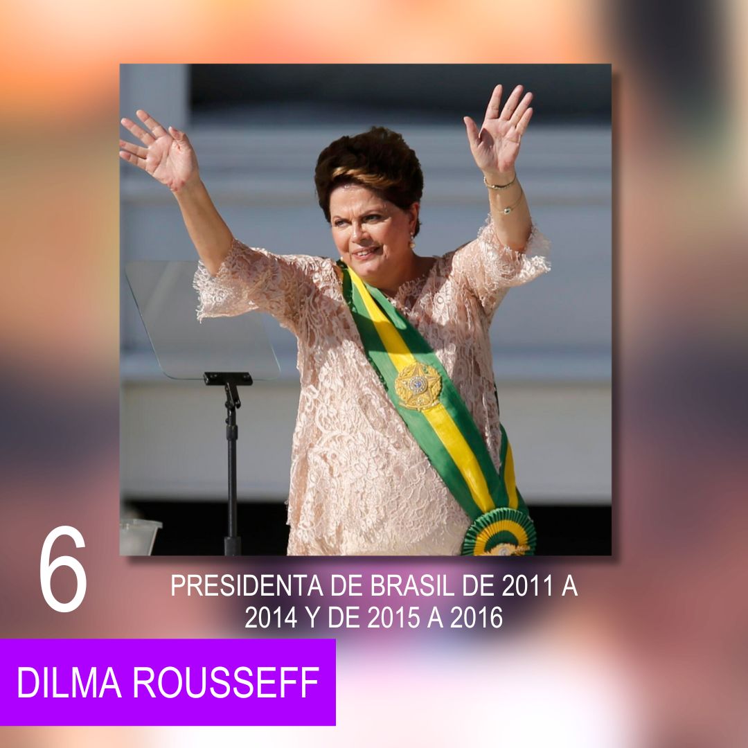 Mujeres elegidas presidentas en América Latina