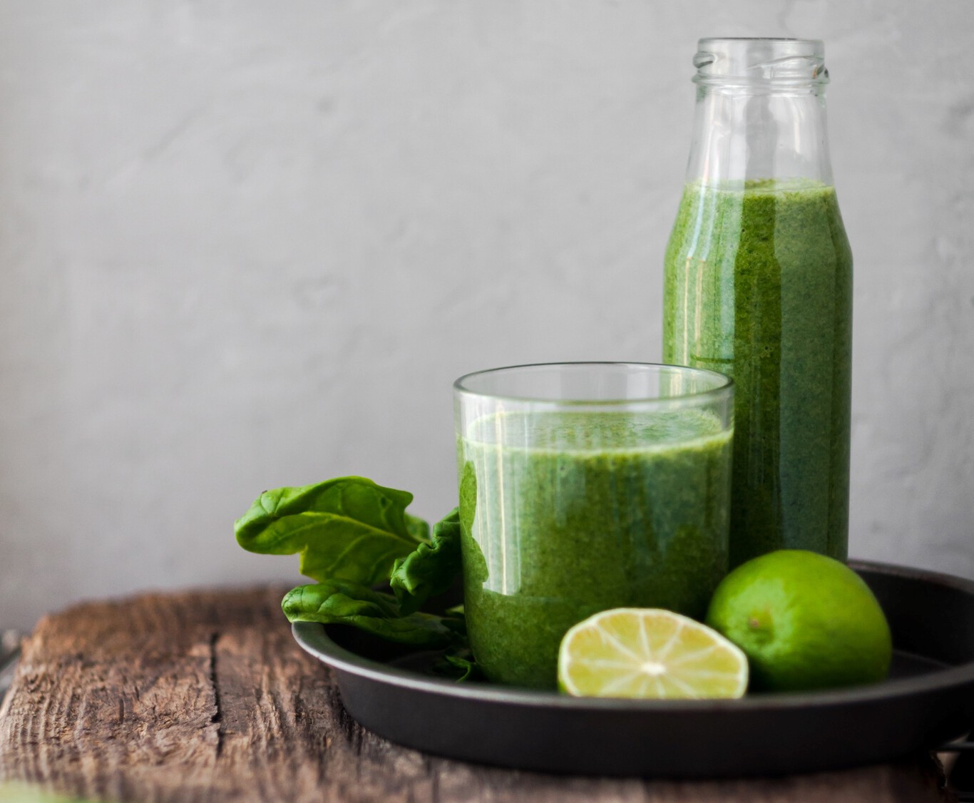 Receta fácil para preparar jugo verde