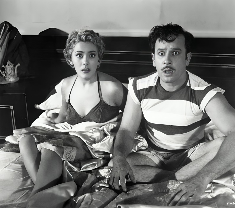 Silvía Pinal y Pedro Infante