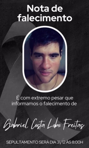 Muere Gabriel Freitas, influencer con obesidad