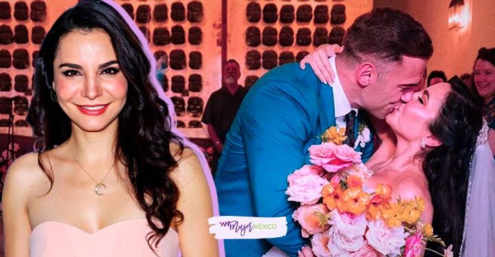 Así fue el lujoso vestido de novia de Martha Higareda