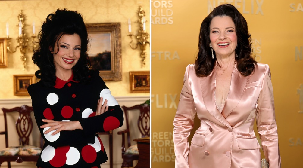 Antes y después de Fran Drescher La Niñera