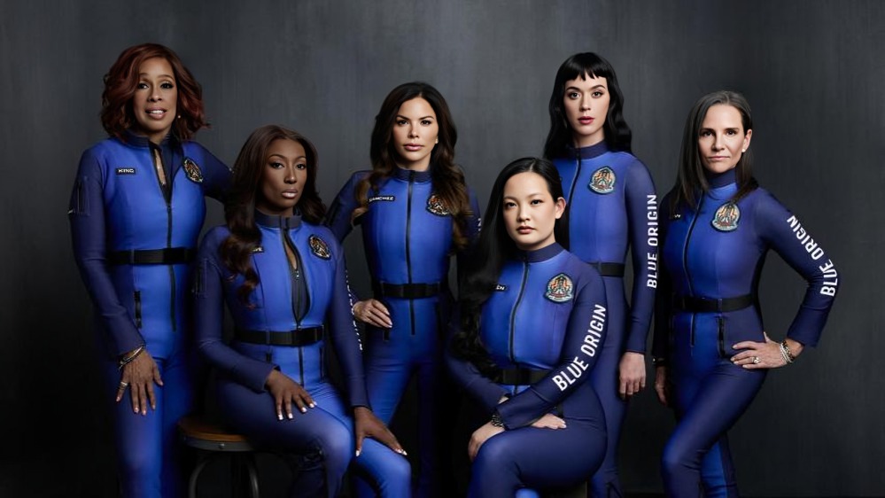 Así fue el viaje con tripulación femenina del Blue Origin