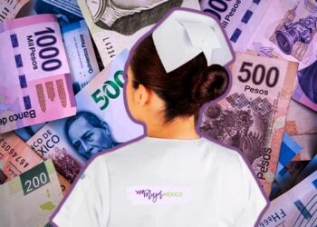 ¿Cuánto dinero gana una enfermera en México al mes?
