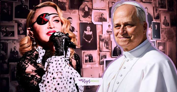 Este es el parentesco entre el papa León XIV y Madonna