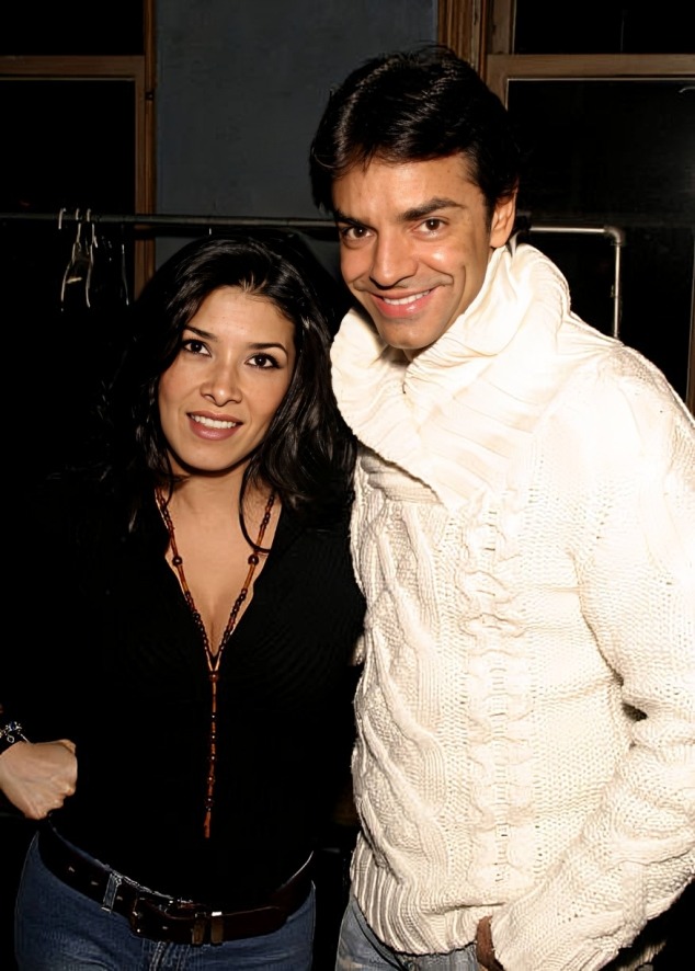 Dalilah Polanco y Eugenio Derbez. Así fue historia de amor
