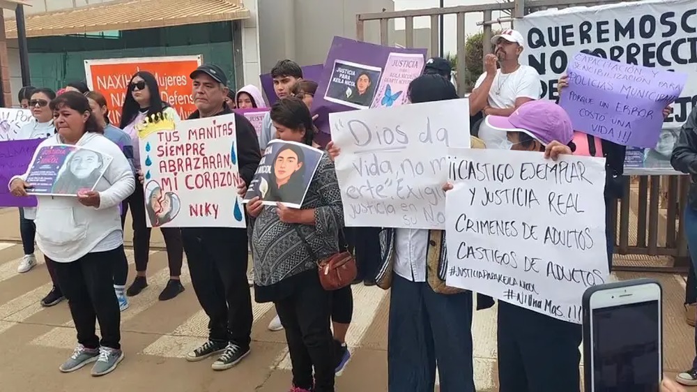 Exigen justicia ante feminicidio de Keila Nicole