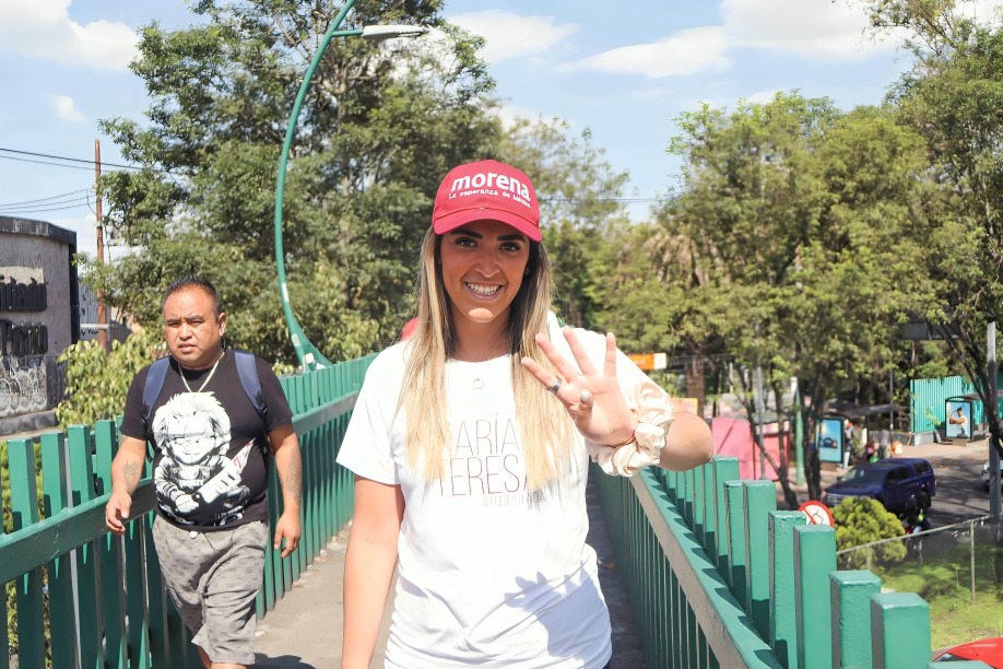 María Teresa Ealy Tacubaya cercana al pueblo