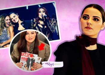 Tunden a Maite Perroni por tapar el rostro de Anahí en video