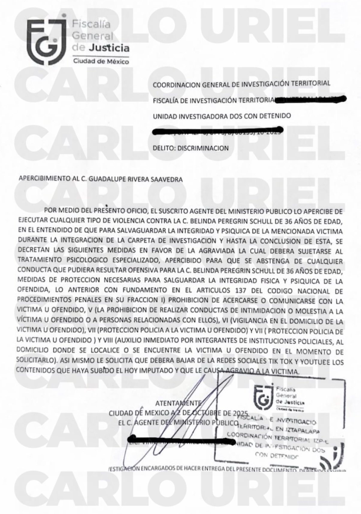Belinda denuncia a Lupillo Rivera por violencia digital