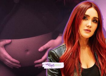 Dulce María anuncia que está embarazada en Marie Claire