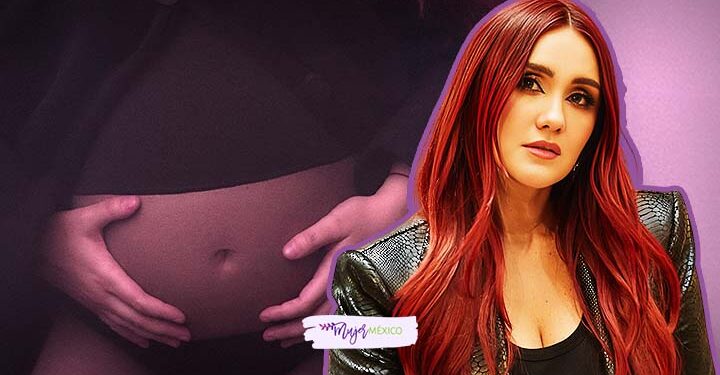 Dulce María anuncia que está embarazada en Marie Claire